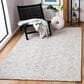 Safavieh Micro-Loop MLP538M 4" x 6" Blue and Ivory Area Rug, , large