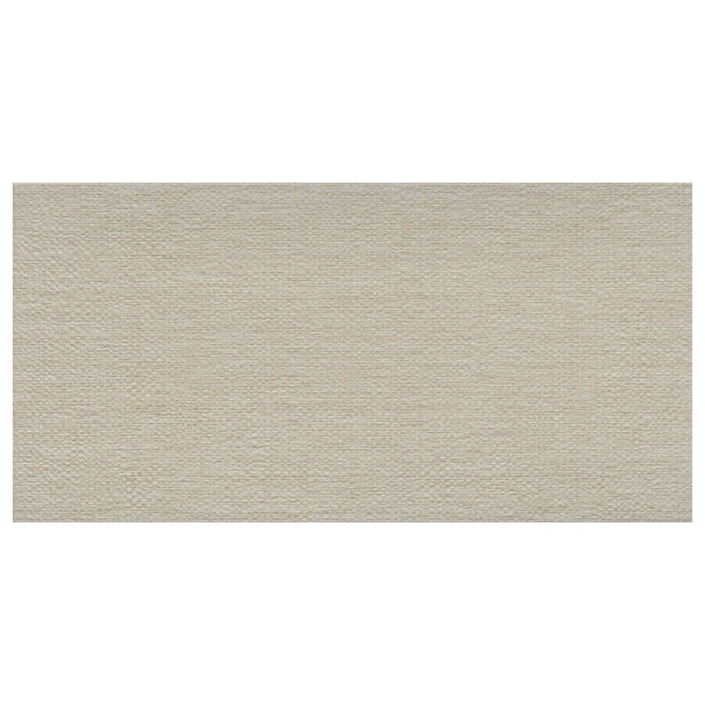 Emser Jute Ivory 12" x 24" Porcelain Tile, , large
