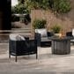 Ebel Outdoor Furniture Orleans Outdoor Club Chair in Keane Pewter, , large