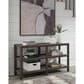 Ashley Kallenny Sofa Table in Dark Brown and Gray, , large