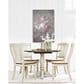 Ashley Wirloni 5-Piece Round Dining Set in Antique White and Brown, , large