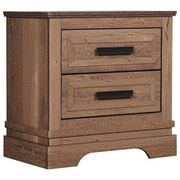 New Heritage Coventry Hall 2-Drawer Nightstand in Pecan, , large