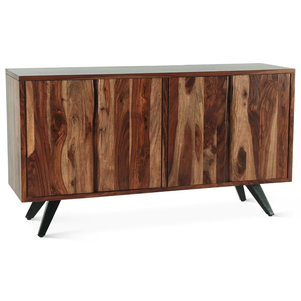 Home Trends & Design Austin Loft 62" Sideboard in Natural Sheesham, , large