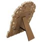 Maple and Jade Vintage Hand-Carved Acanthus and Rosette Photo Frame in Whitewashed and Natural Brown, , large