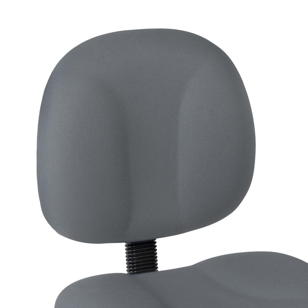 Regency Global Sourcing Comfort Series Swivel Computer Task Chair with Drafting Kit in Grey, , large
