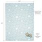 Lambs and Ivy Starlight Pooh Baby Blanket in Blue, Brown and Yellow, , large