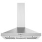 Thor Kitchen 36" Wall Mount Chimney Range Hood with 350 CFM in Stainless Steel, , large