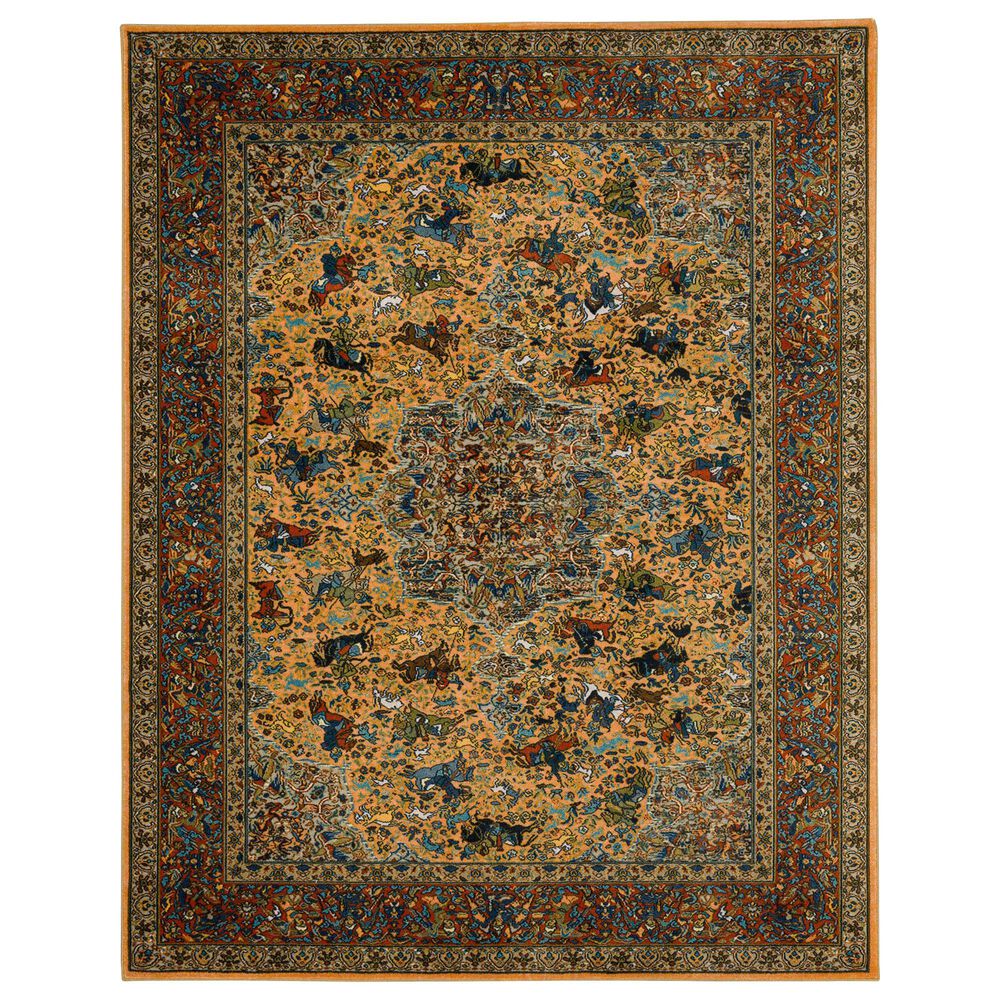 Karastan Kaleidoscope Glastonbury 5" x 8" Multicolor Area Rug, , large