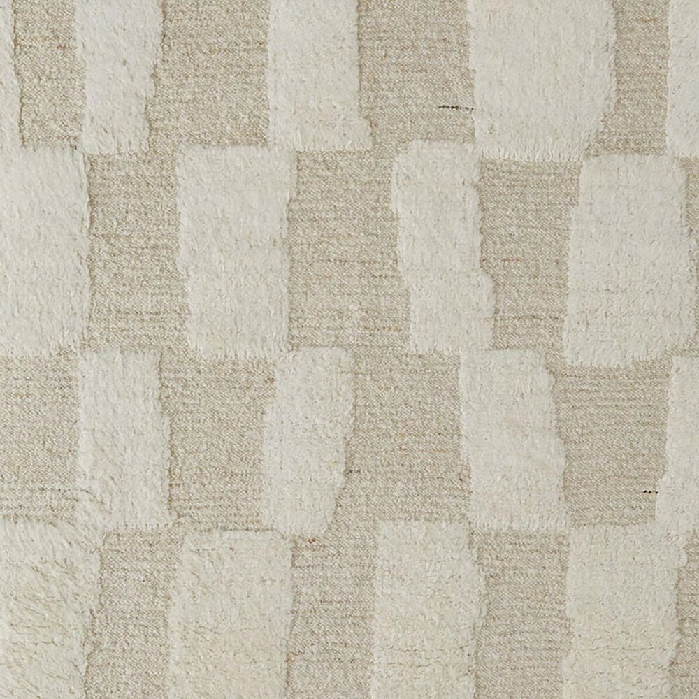 Feizy Ashby 9&#39; Round Beige and Ivory Area Rug, , large