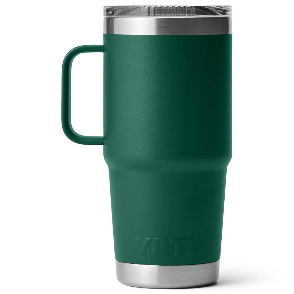 YETI Rambler 20 Oz Travel Mug in Black Forest Green, , large