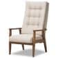 Baxton Studio Roxy High-Back Chair in Light Beige, , large