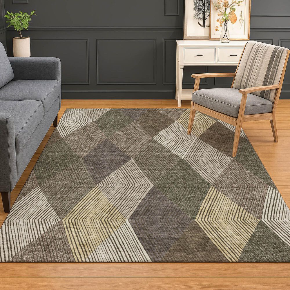 Dalyn Rug Company The Reserve TR11 Brown 5&#39; x 7&#39;6&quot; Indoor/Outdoor Area Rug, , large