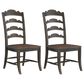 Hooker Furniture Hill Country Side Chair in Anthracite Black (Set of 2), , large