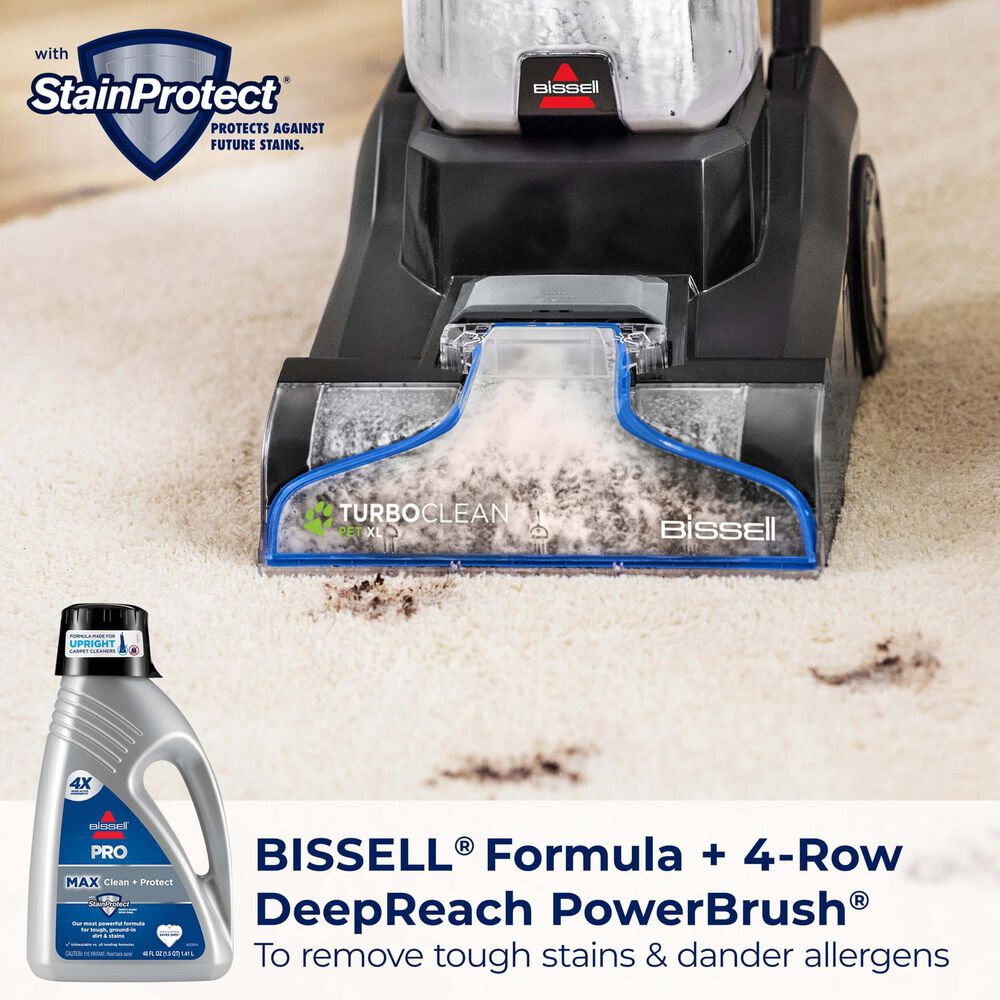 Bissell TurboClean Pet XL Upright Carpet Cleaner in Black and Cobalt Blue, , large