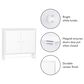 RiverRidge Home Medford 2-Door Wall Cabinet in White, , large