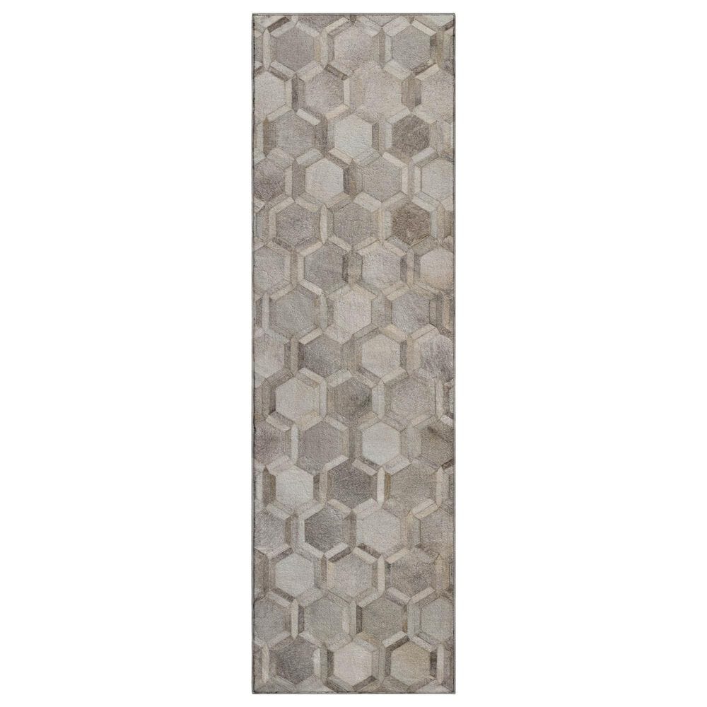 Dalyn Rug Company Bozeman BM1 Gray 2"3" x 7"6" Runner, , large