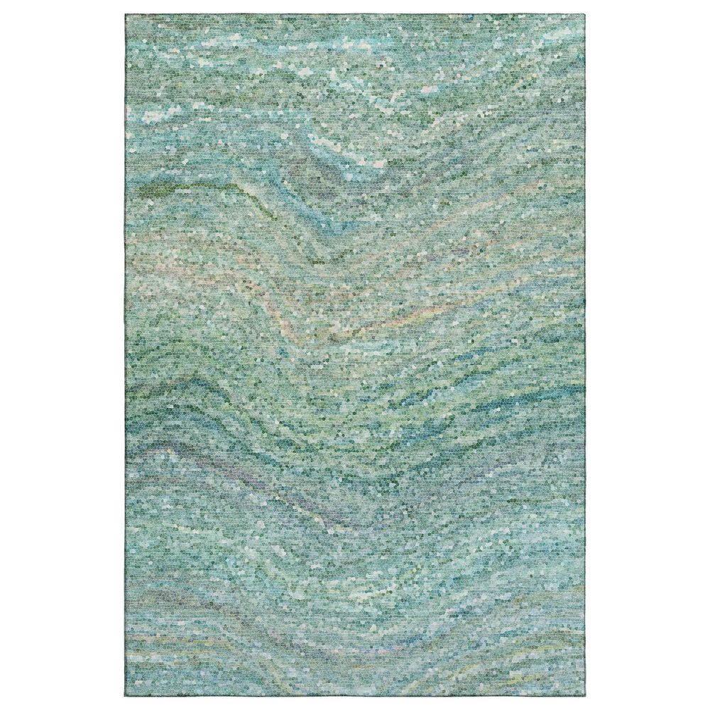 Dalyn Rug Company Lumara Teal 10" x 14" Area Rug, , large