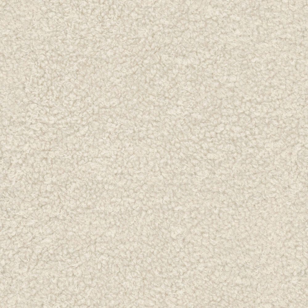 Emerald Home Furnishings Lily Pumpkin Swivel Chair in White Boucle, , large