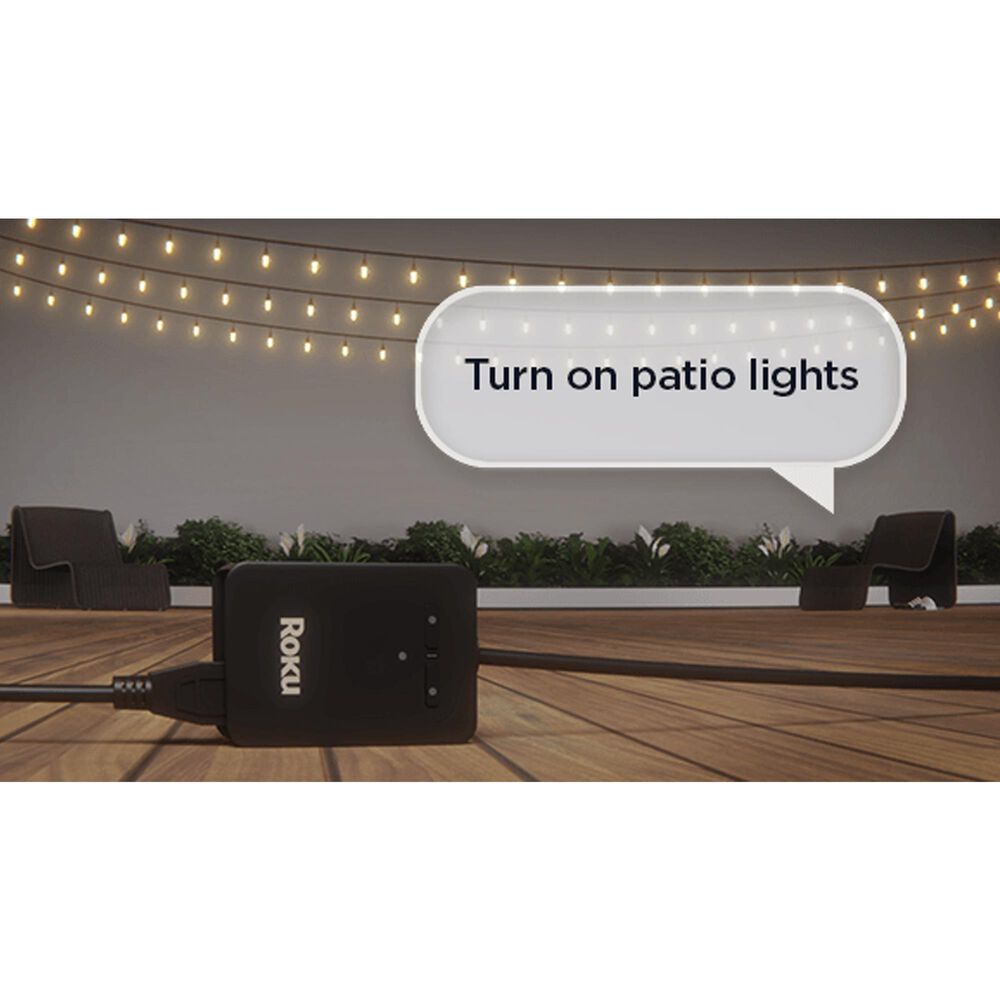 Roku Outdoor Smart Plug SE in Black, , large