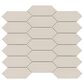 Emser Catch Fawn 2" x 5" Picket on 11" x 13" Ceramic Mosaic Sheet, , large