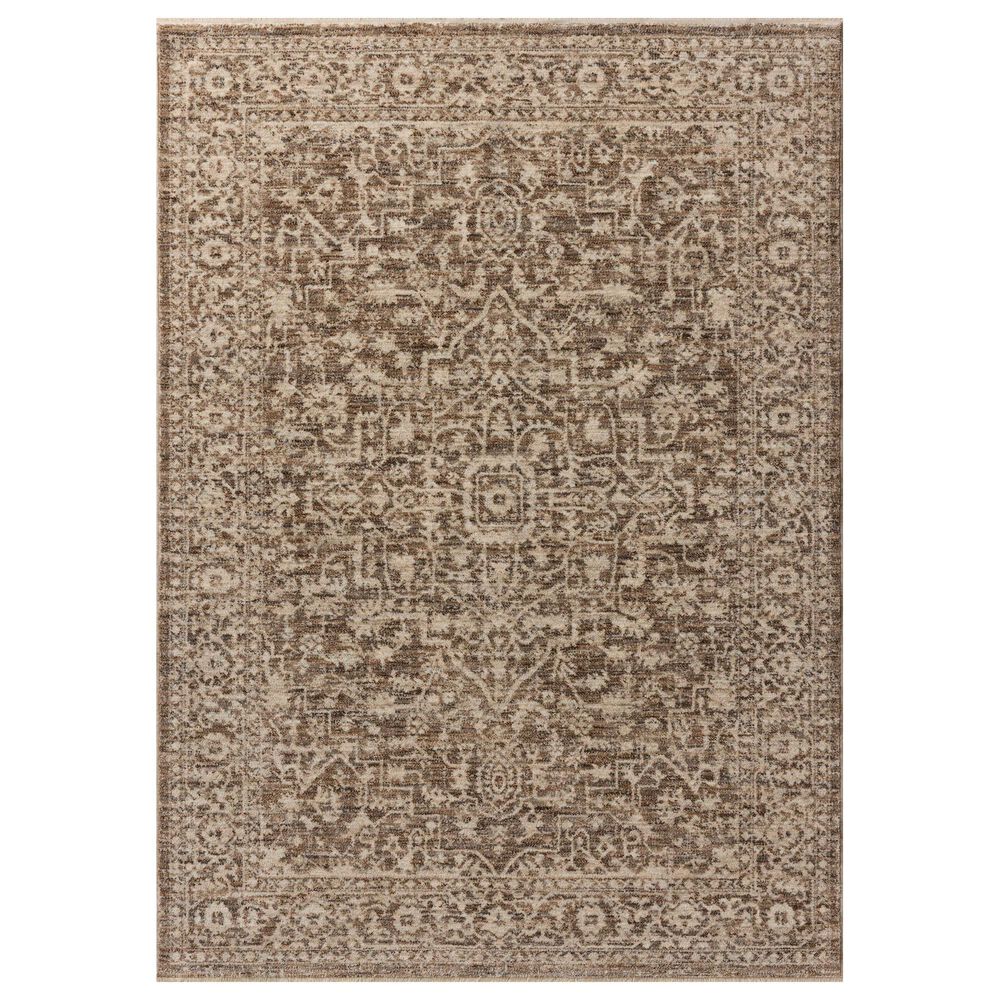 Loloi II Newman 2"7" x 10" Dark Taupe and Natural Runner, , large