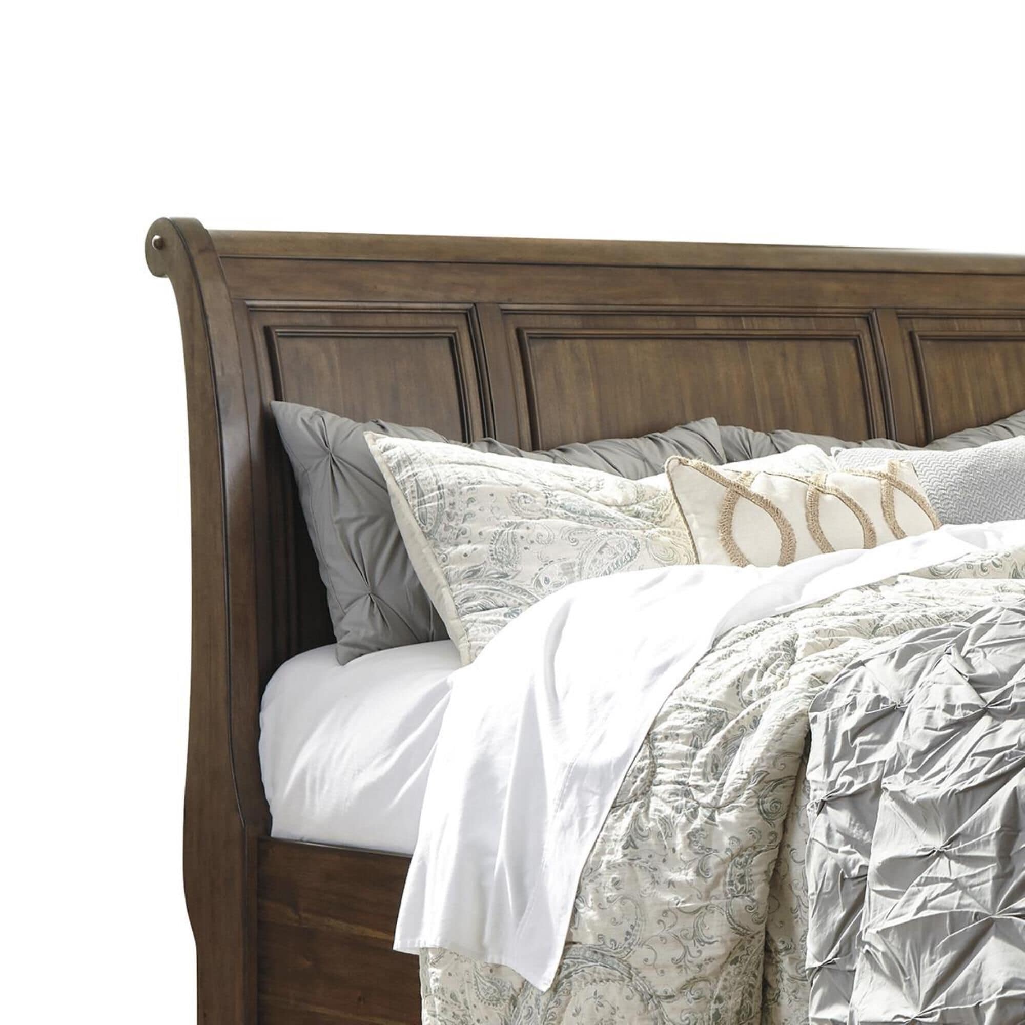 Flynnter king hot sale sleigh bed