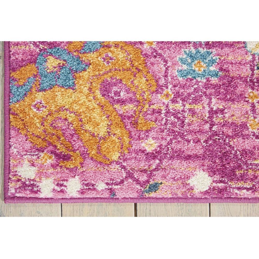 Nourison Passion PSN01 3&#39;9&quot; x 5&#39;9&quot; Fuchsia Area Rug, , large