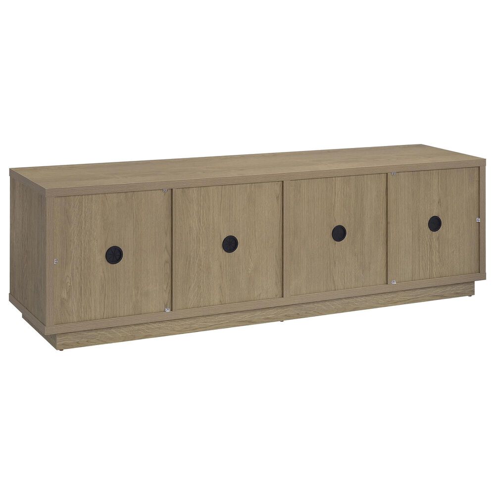 Coaster Medina 79" TV Stand in Latte, , large