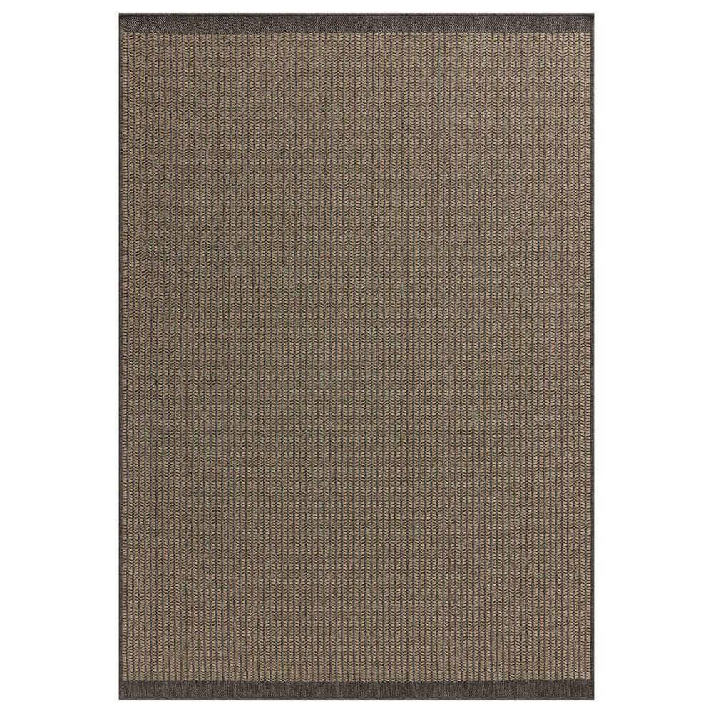 Loloi II Providence 7"6" Round Wheat and Charcoal Indoor/Outdoor Area Rug, , large