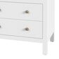Butler Specialty Company Nora 3 Drawer Nightstand in Textured White, , large