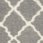 Safavieh Dallas Shag SGD257G-4 4" x 6" Grey/Ivory Area Rug, , large