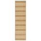Nourison Horizon Natural 2"2" x 8" Indoor/Outdoor Runner, , large