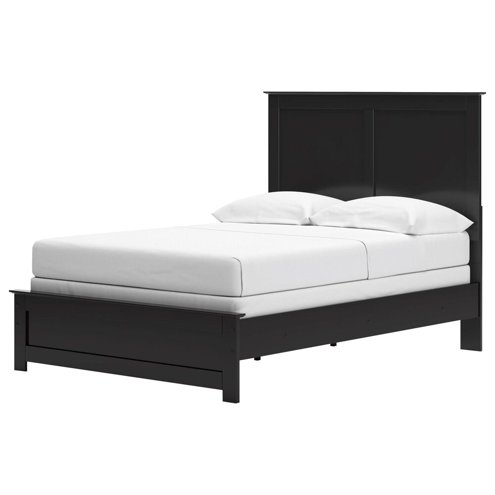 Ashley Maribel Full Panel Bed in Black, , large