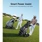 Navee Birdie 3X Electric Golf Push Cart in Black, , large