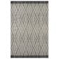 Loloi Kenzie 5" x 7"6" Ivory and Charcoal Area Rug, , large