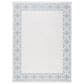 Safavieh Bermuda Floral 8" x 10" Ivory and Light Blue Indoor/Outdoor Area Performance Rug, , large