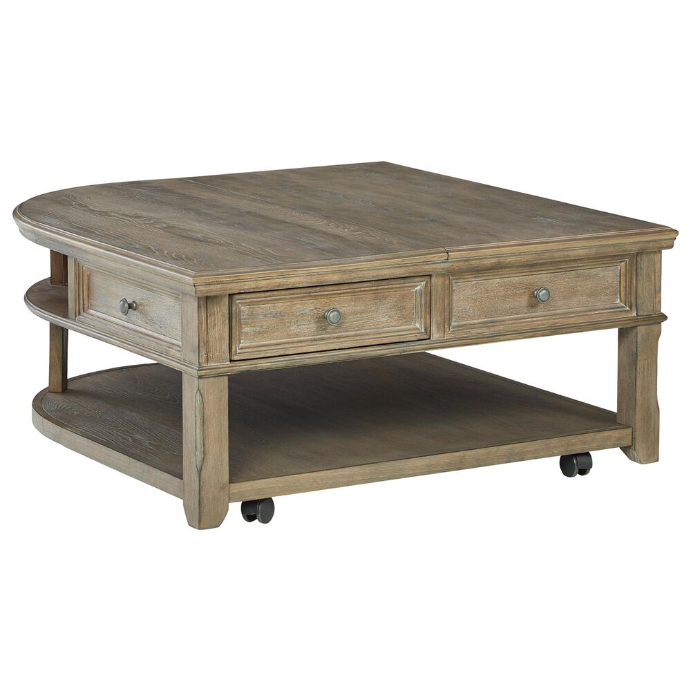 Signature Design by Ashley Janismore Lift Top Cocktail Table in Grayish Brown, , large