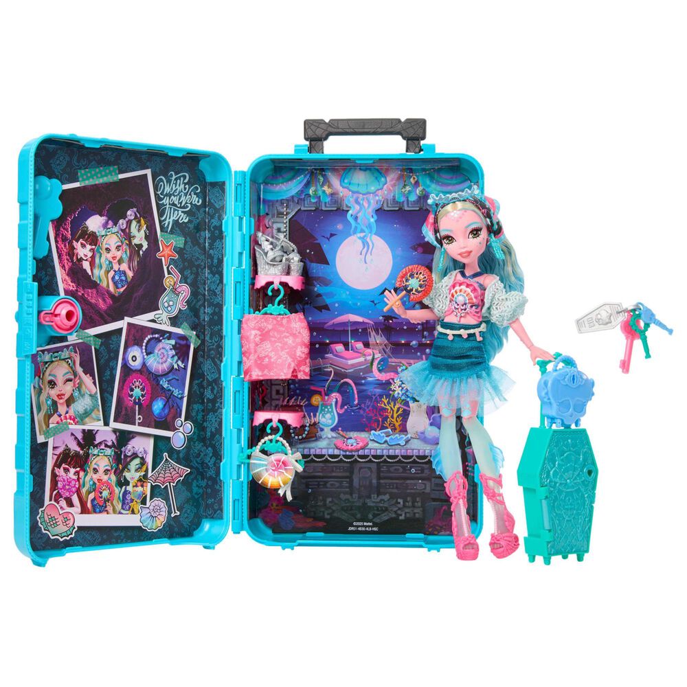 Monster High Skulltimate Secrets Gore-Geous Oasis Lagoona Doll with Accessories, , large