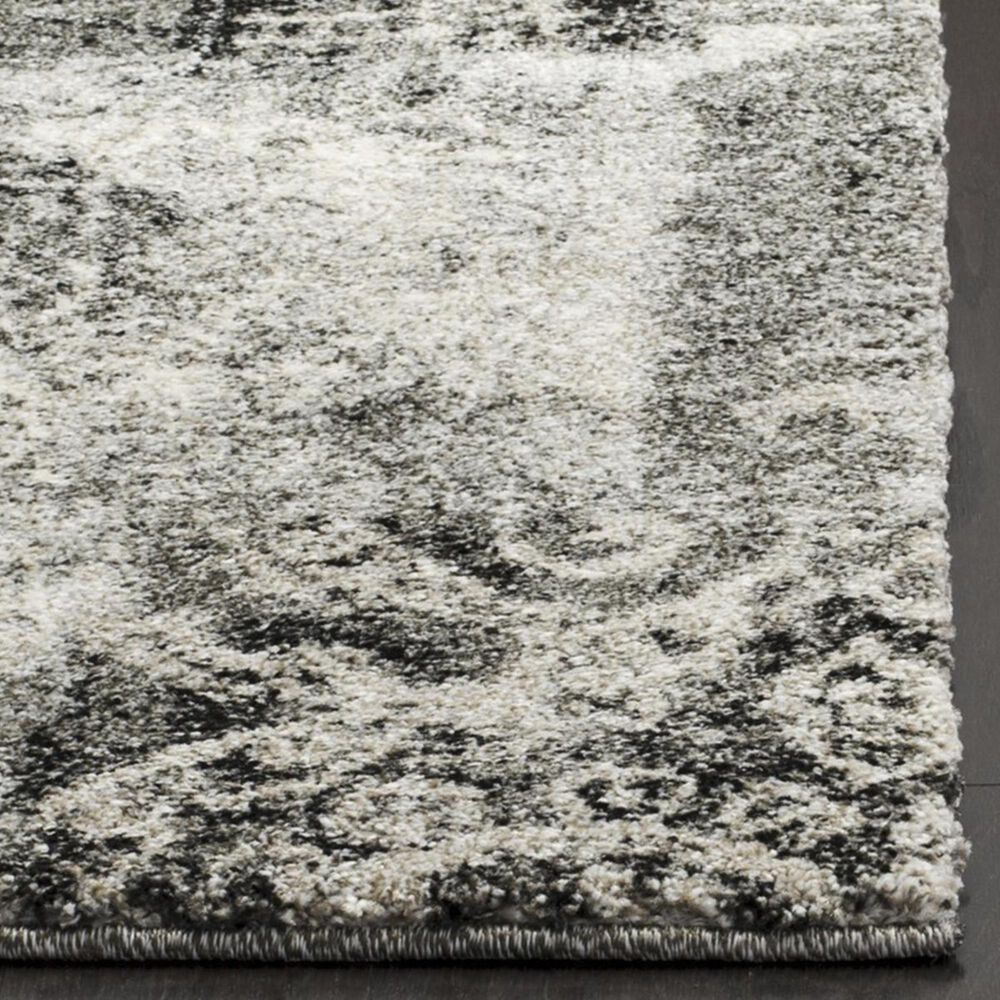 Safavieh Retro RET2137-1180 2&#39;3&quot; x 7&#39; Cream and Grey Runner, , large