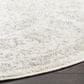 Safavieh Adirondack ADR109C-4R 4" x 4" Ivory/Silver Round Rug, , large