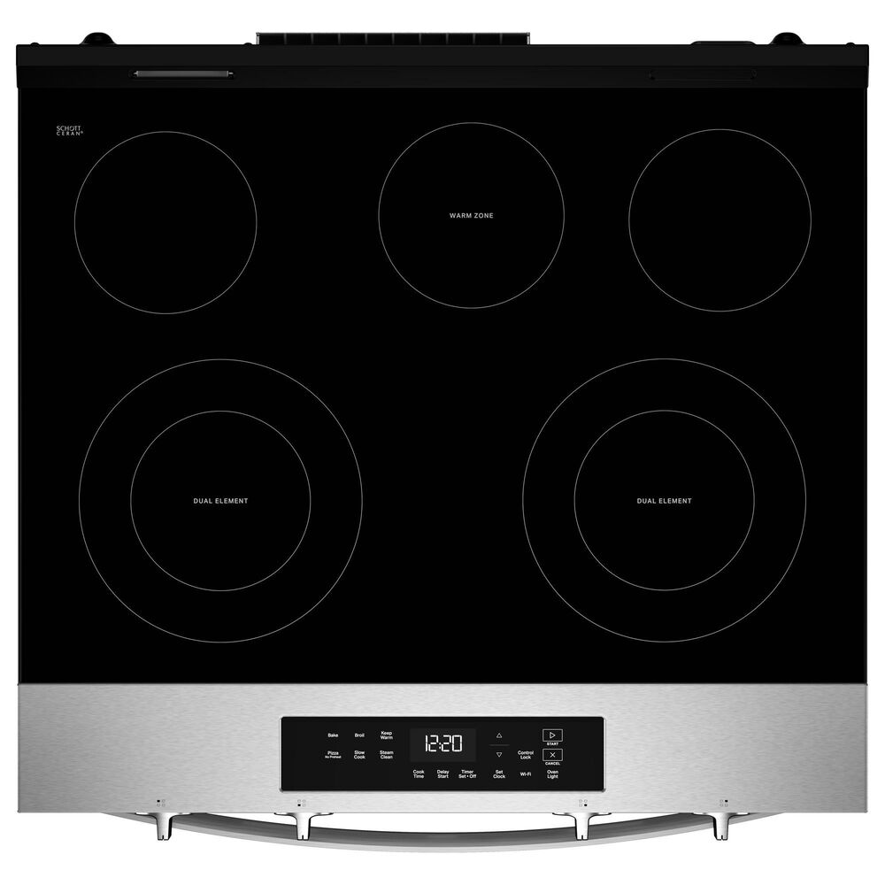 Whirlpool 30" Electric Range in Stainless Steel, , large