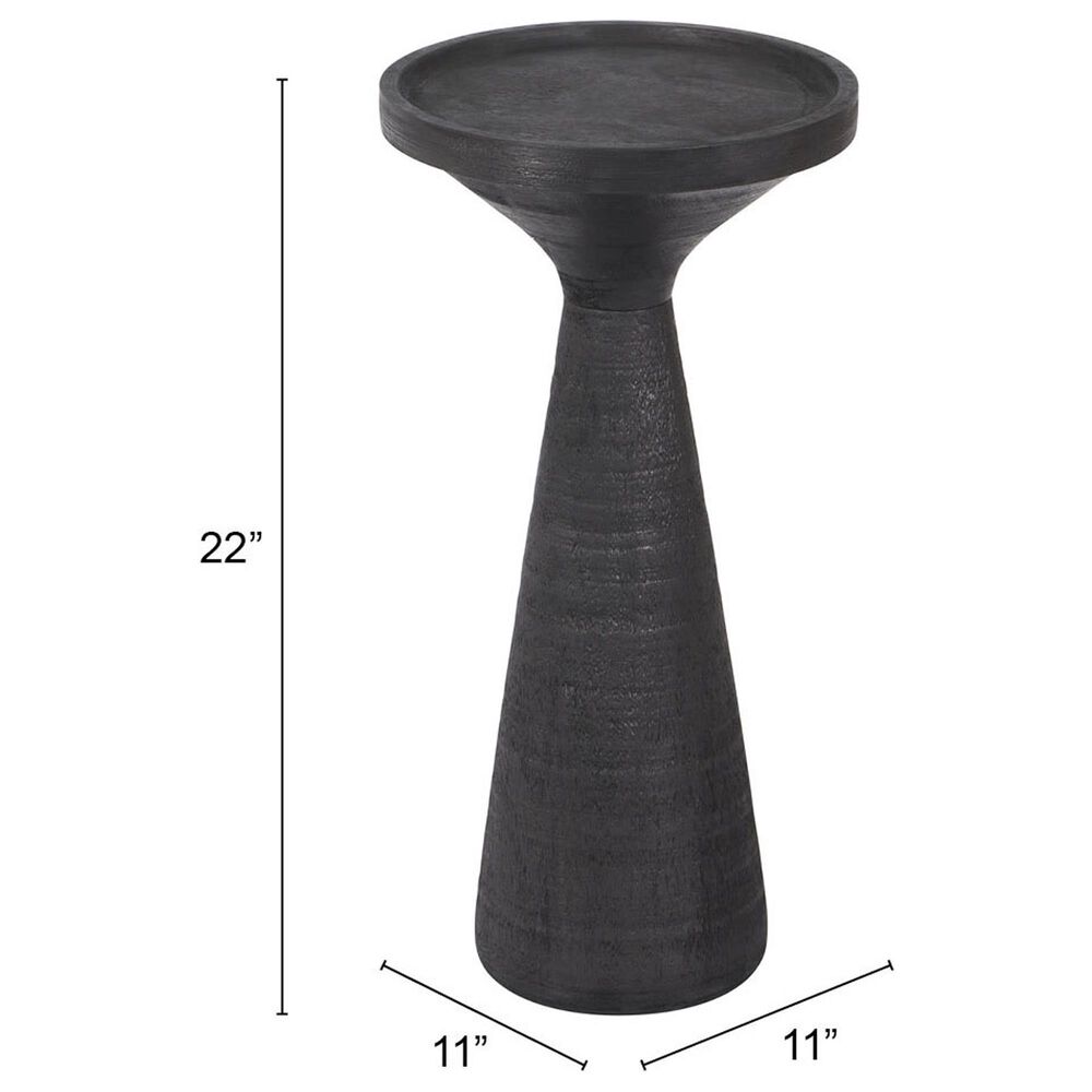 Zuo Modern Omni Side Table in Black, , large