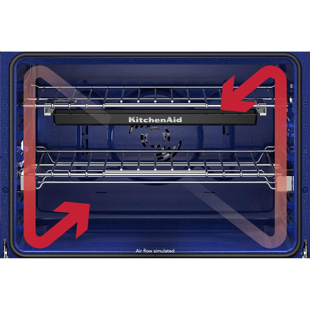 KitchenAid 2-Piece Kitchen Package with PrintShield Stainless Steel 30" Smart Double Wall Oven and Black 30" Induction Cooktop, , large