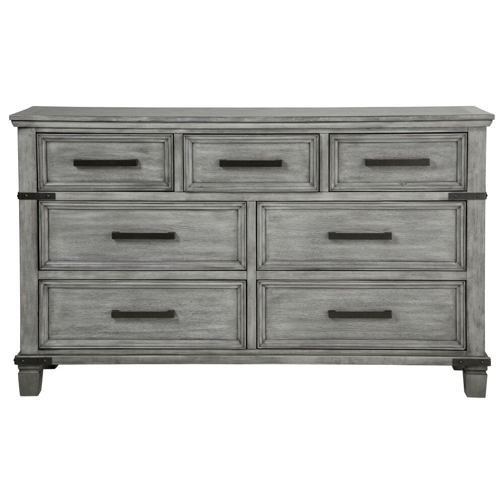 Ashley Russelyn 4-Piece Cal King Storage Bed Set in Gray, , large