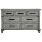 Ashley Russelyn 4-Piece Cal King Storage Bed Set in Gray, , large