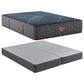 Beautyrest World Class Hybrid Level Three Medium King Mattress with High Profile Box Springs, , large
