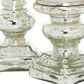 Maple and Jade 9" Traditional Candle Holder in Silver (Set of 2), , large