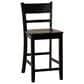 Linon Home Decor Torino Villa Counter Stool in Black, , large