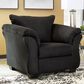 Ashley Darcy Accent Chair in Black, , large