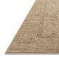 Loloi Willa Wheat and Natural 12" x 15"6" Area Rug, , large